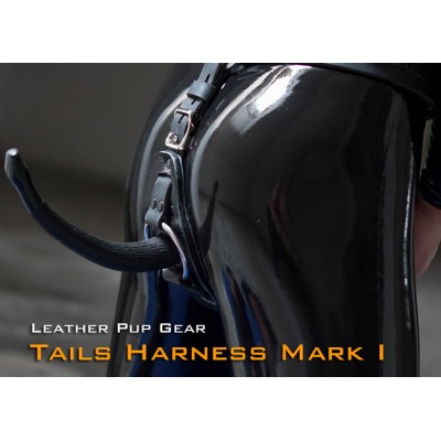 (RD1092)Luxury Customize Handmade Leather Pup Gear Puppy Tail Harness Fetish Wear (RD1092)Luxury Customize Handmade Leather Pup Gear Puppy Tail Harness Fetish Wear